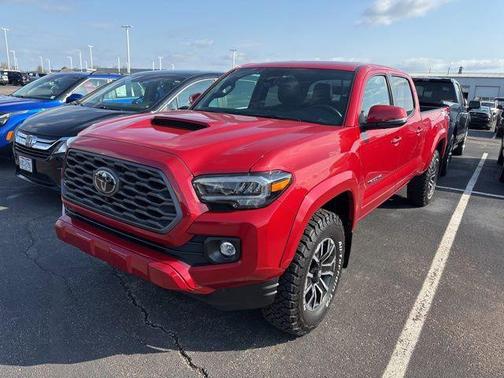 Barcelona Red Metallic 2023 Toyota Tacoma TRD Sport