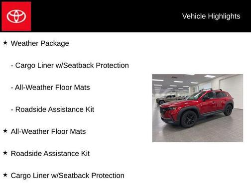 Soul Red Crystal Metallic 2025 Mazda CX-50 2.5 S Premium Package