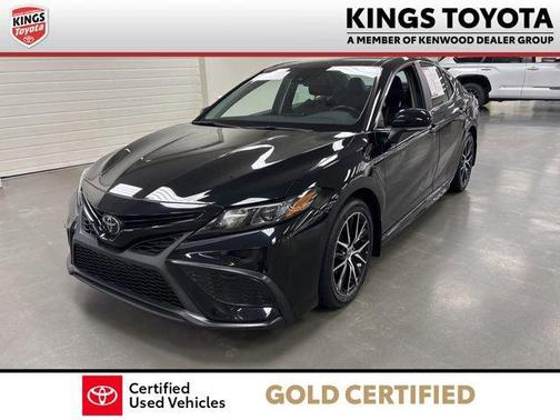 Midnight Black Metallic 2023 Toyota Camry SE
