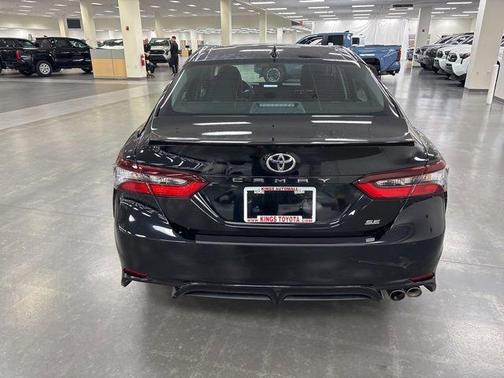 Midnight Black Metallic 2023 Toyota Camry SE