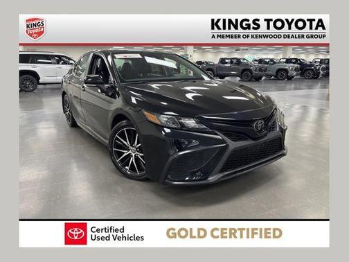 Midnight Black Metallic 2023 Toyota Camry SE