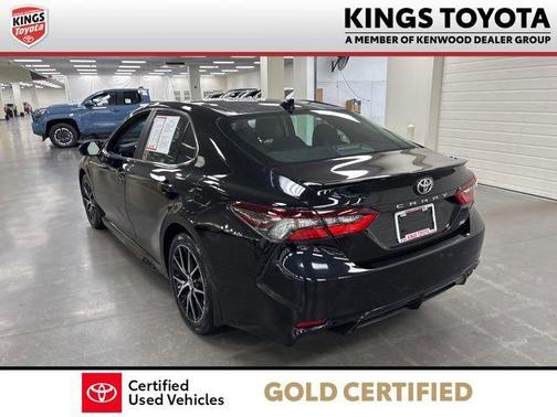 Midnight Black Metallic 2023 Toyota Camry SE