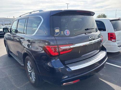 Hermosa Blue 2022 INFINITI QX80 Luxe