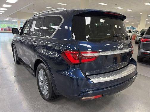 Hermosa Blue 2022 INFINITI QX80 Luxe