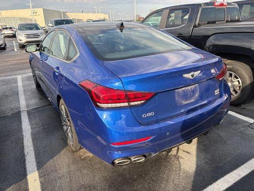 Mallorca Blue 2020 Genesis G80 3.3T Sport