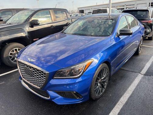Mallorca Blue 2020 Genesis G80 3.3T Sport