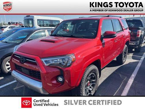 Barcelona Red Metallic 2022 Toyota 4Runner TRD Off Road Premium