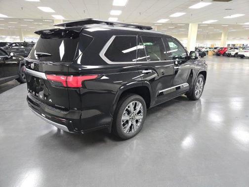Midnight Black 2026 Toyota Sequoia Capstone