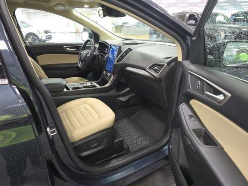 Stone Blue Metallic 2024 Ford Edge SEL