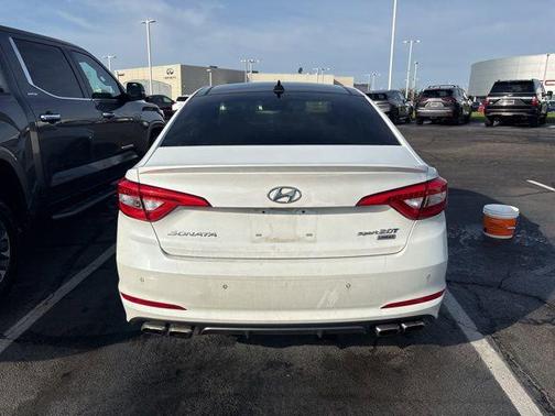 Quartz White Pearl 2015 Hyundai SONATA Limited 2.0T
