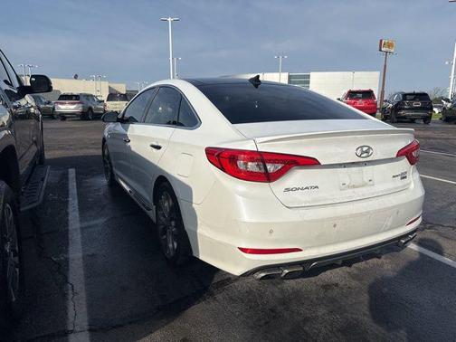 Quartz White Pearl 2015 Hyundai SONATA Limited 2.0T