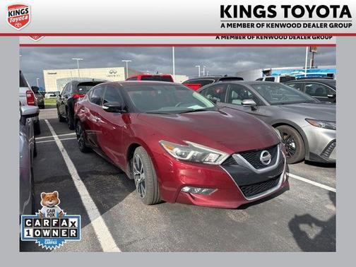 Carnelian Red 2018 Nissan Maxima 3.5 SV