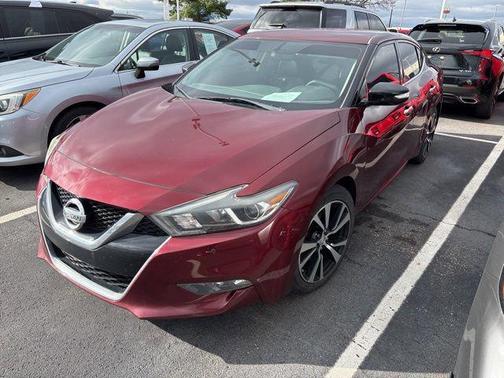 Carnelian Red 2018 Nissan Maxima 3.5 SV