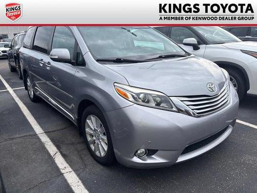 Silver Sky Metallic 2015 Toyota Sienna Limited Premium