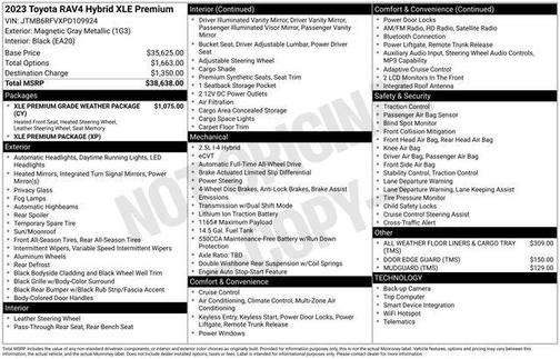 2023 Toyota RAV4 Hybrid XLE Premium