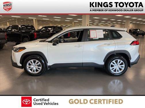 Wind Chill Pearl 2024 Toyota Corolla Cross L