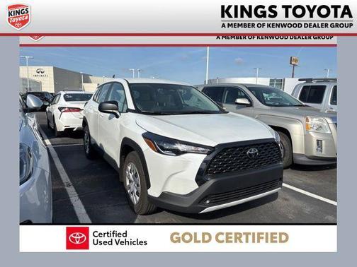 Wind Chill Pearl 2024 Toyota Corolla Cross L