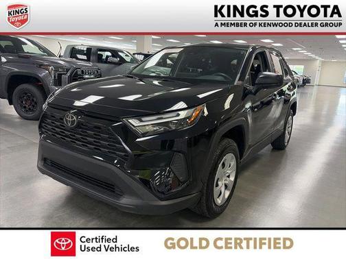 Midnight Black Metallic 2024 Toyota RAV4 LE