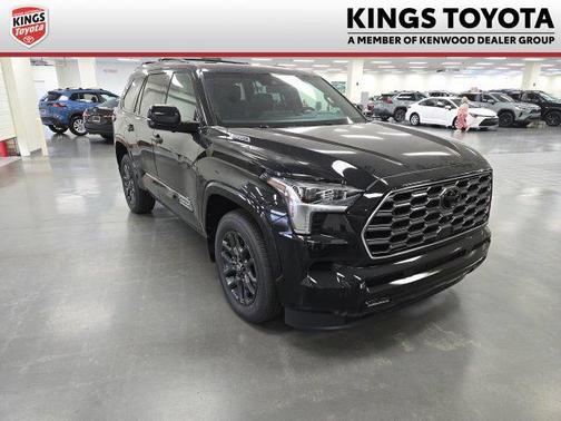 Midnight Black Metallic 2026 Toyota Sequoia Platinum