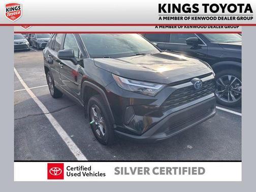 Midnight Black Metallic 2024 Toyota RAV4 Hybrid LE