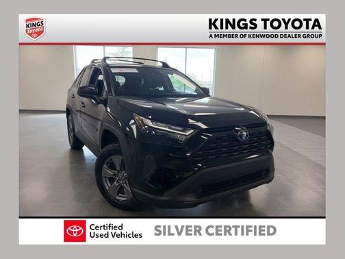 Midnight Black Metallic 2024 Toyota RAV4 Hybrid LE