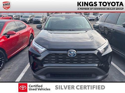 Midnight Black Metallic 2024 Toyota RAV4 Hybrid LE