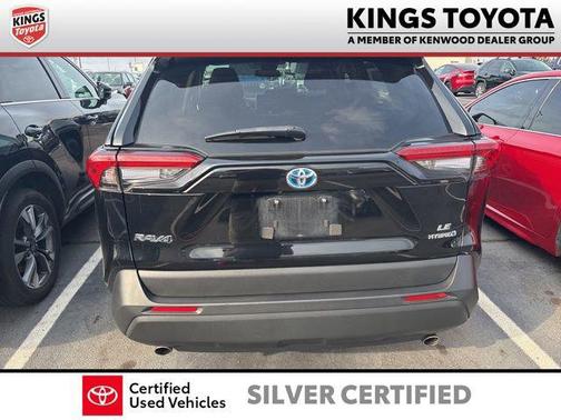 Midnight Black Metallic 2024 Toyota RAV4 Hybrid LE