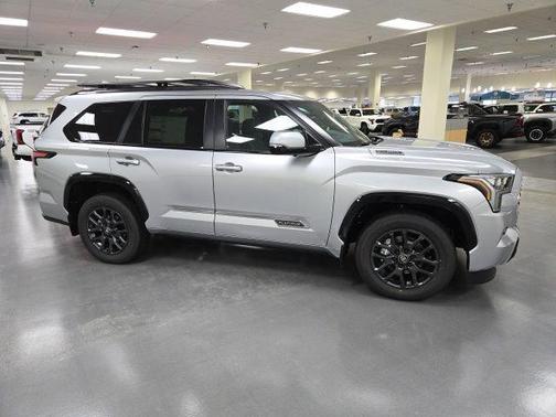 Celestial Silver 2026 Toyota Sequoia Platinum
