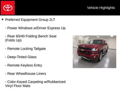 2018 Chevrolet Silverado 1500 2LT