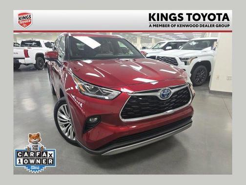 Ruby Flare Pearl 2023 Toyota Highlander Hybrid Platinum