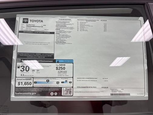 2026 Toyota Corolla Cross L