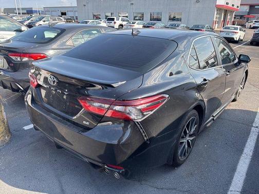 Midnight Black Metallic 2024 Toyota Camry SE