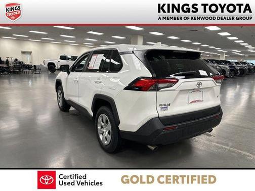 White 2022 Toyota RAV4 LE