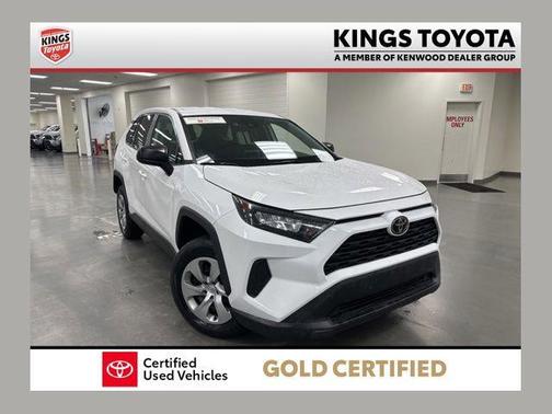 White 2022 Toyota RAV4 LE