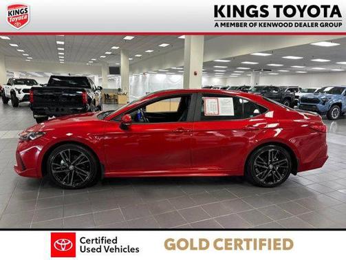 Supersonic Red 2025 Toyota Camry XSE