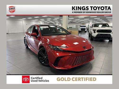 Supersonic Red 2025 Toyota Camry XSE
