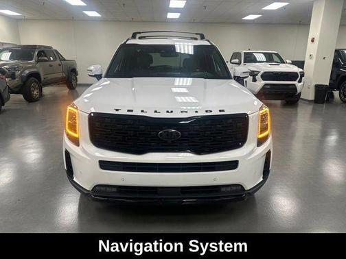 Glacial White Pearl 2021 Kia Telluride SX