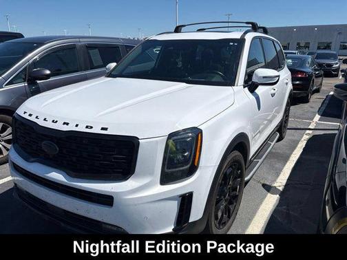 Glacial White Pearl 2021 Kia Telluride SX