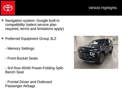 2025 Chevrolet Tahoe 4WD High Country