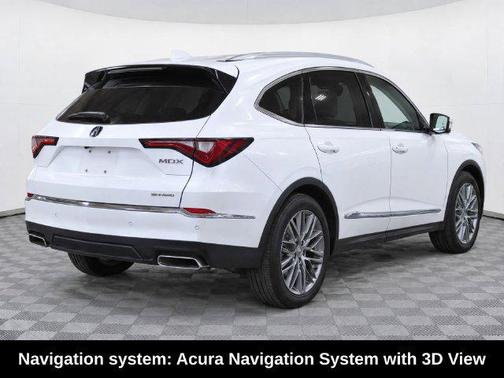 Platinum White Pearl 2023 Acura MDX Advance Package