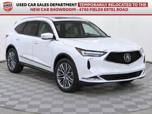 Platinum White Pearl 2023 Acura MDX Advance Package