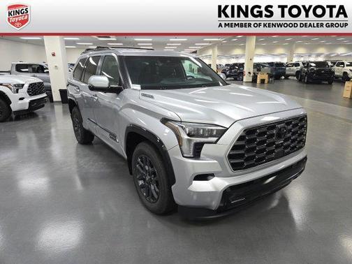 Celestial Silver 2026 Toyota Sequoia Platinum