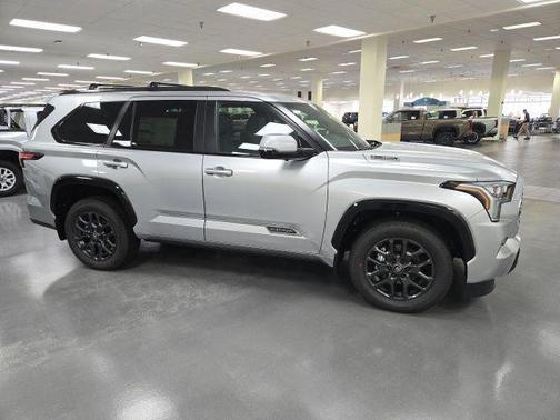Celestial Silver 2026 Toyota Sequoia Platinum