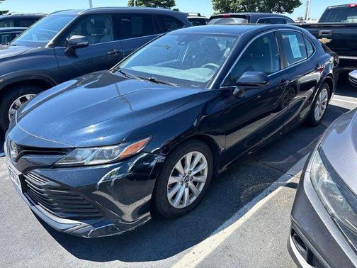 Dark Green 2019 Toyota Camry LE