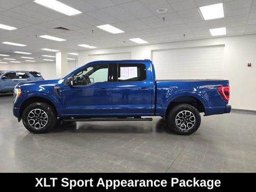 Atlas Blue Metallic 2023 Ford F-150 XLT