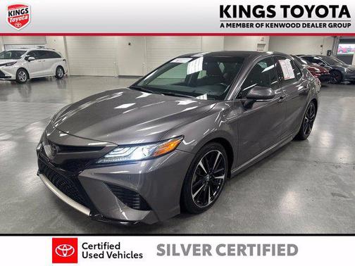 Predawn Gray Mica 2018 Toyota Camry XSE