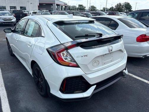 Platinum White Pearl 2019 Honda Civic EX