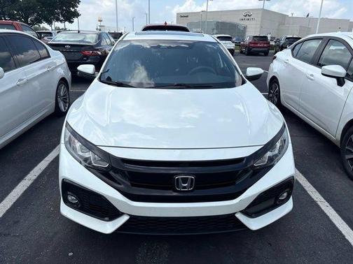 Platinum White Pearl 2019 Honda Civic EX