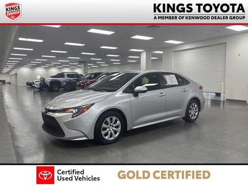 Classic Silver Metallic 2021 Toyota Corolla LE