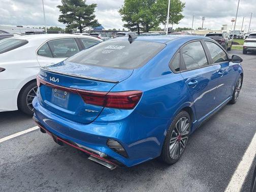 Sporty Blue 2022 Kia Forte GT